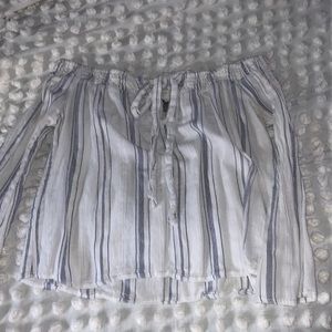 Off the shoulder top